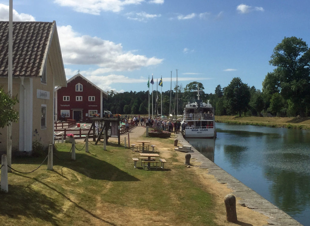 Hamnområdet i Borensberg